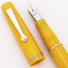 Leonardo Momento Zero LE Fountain Pen (#13/15)  -  "Yellow Brick Road",  CT, C/C, EF Steel Nib (Near Mint, Works Well)