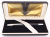 Namiki (Pilot) Vanishing Point Fountain Pen (1974) -  Matte Black Aluminum w/Chrome Trim, C/C, Fine 14k Nib (Excellent In Box, Works Well)