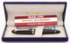 Sailor 1911L Fountain Pen - Black w Gold Trim, C/C,  21k Music Nib (Excellent + in Box, Works Well)