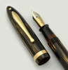 Sheaffer Balance Lifetime 1000 Fountain Pen -  Standard, Brown Striated, Lever Fill, Medium (Excellent, Restored)