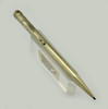 Sheaffer Flat Top Mechanical Pencil - Smooth Silver Plated, 1.9mm Lead  (Very Nice, Works)