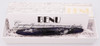 Benu Briolette Fountain Pen - Black w/Silver & Purple Sparkles, C/C, Extra-Fine GP Iridium Point Nib (Mint in Box, Works Well)