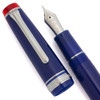 Sailor Pro Gear Fountain Pen -  "Sunset Over The Ocean" w/Rhodium Trim, C/C, Hard-Fine (H-F) 21k Nib  (Near Mint in Box, Works Well)