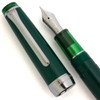 Sailor Pro Gear Slim Fountain Pen - British Racing Green w Rhodium Trim, C/C, 14k H-MF Nib (Near Mint, Works Well)
