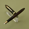 Sheaffer Balance Lifetime 1000 Fountain Pen -  Standard, Brown Striated, Fine, Vac-Fil (Excellent, Restored)