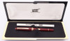 Montblanc Meisterstuck 163R Classique Rollerball Pen - Burgundy w/Gold Plated Trim  (Near Mint, In Box, Works Well)
