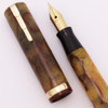 Waterman Lady Patricia Fountain Pen (1930s) - Onyx, Lever Filler, Flexible Fine Ideal #2 Nib (Excellent, Restored)