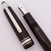 Montblanc Meisterstuck Le Petit Prince "Aviator" LeGrand Fountain Pen (2019) - Deep Brown w Platinum Plated Trim, Piston Fill, 14k Fine Nib (Near Mint in Box, Works Well)