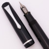 Pilot 120 Fountain Pen (c.1937) - Black, Lever Filler, Fine Semi-Flex Steel Nib (Excellent, Restored)