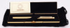 Sheaffer TARGA 1020 Slim Rollerball Pen (1980s) - Imperial Brass  (Excellent +  in Brass Box)