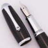 Monteverde Super Mega Carbon Fountain Pen - Carbon Fiber Black with Chrome Trim, C/C, Omniflex Nib (Excellent +, Works Well) Monteverde Super Mega Carbon Fountain Pen - Carbon Fiber Black with Chrome Trim, C/C, Omniflex Nib (Excellent +, Works Well)