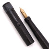 Mabie Todd Swan  Fountain Pen (1920s, USA) - BCHR, Eyedropper, "Clipper" Clip, Flexible Medium-Fine 14k #2 Nib (Excellent +, Works Well)