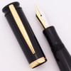 Loiminchay Mini Qian Long Fountain Pen (2008) - Black, Gold Trim, 18k Medium Nib (New Old Stock)