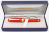 Sailor Pro Gear Fountain Pen (2019) - "Fire" Orange-Red, GT, C/C, Hard-Medium-Fine (H-MF) 21k Gold Nib (Excellent + in Box, Works Well) Sailor Pro Gear Fountain Pen (2019) - "Fire" Orange-Red, GT, C/C, Hard-Medium-Fine (H-MF) 21k Gold Nib (Excellent + in Box, Works Well)