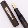 Waterman 52 Fountain Pen (1920s) - BCHR, Nickel Trim, Lever Filler, Medium Flexible #2 Nib (Excellent, Restored)