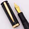 Loiminchay Mini Qian Long Fountain Pen (2008) - Black, Gold Plated Trim, Steel Nibs (New Old Stock)