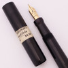 Moore L-92 Fountain Pen (1920s) - Smooth BHR,  Long Size, Lever Filler, Fine Warranted 14k Semi-Flex Nib (Excellent +, Restored)