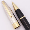 Sheaffer Legacy 1 Rollerball Pen #841  (1995) - Palladium-GT Cap with Black Body  (Excellent +, Working Well)