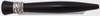 Curtis Australia Mini "Dolphins" Ballpoint Pen - Black w Sterling Top Band (New, Works Well)