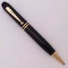 John Holland Small Mechanical Pencil  (1930s/40s) - Black w GT, 1.1mm Leads (Excellent, Works Well)