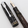 Parker Vacumatic Debutante Fountain Pen (1934) - Double Jewel, Lockdown, Silver Pearl, Fine Nib (Excellent, Restored)