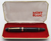 Montblanc Meisterstuck 149 Fountain Pen (Early 1970s) - Basic Black, Piston Fill, 14c Fine Nib (Excellent + In Box, Works Well)