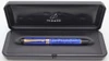 Parker Duofold International Fountain Pen (1996) - Mark II, Blue Lapis, Gold Trim, 18k Fine (Excellent + in Box, Works Well)