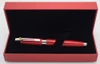 Sheaffer Ferrari 300 Fountain Pen - Red Lacquer, Medium Nib (Near Mint in Box, Works Well)