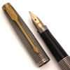 Parker 75 Cisele Fountain Pen (USA, 1960s) - Flat Tassies, C/C, Medium #66 14k Nib (Excellent +, Works Well)