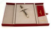 Sheaffer Nostalgia Fountain Pen (1980s) - Sterling Filigree Overlay, C/C, Medium 18k Nib (Excellent in Box, Works Well)