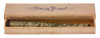 Conway Stewart 45 Fountain Pen - Reverse Cracked Ice (Pearl Grey w Black Veins), Medium 14k Nib (Excellent in Box, Restored)