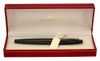Sheaffer Intrigue #614 Rollerball Pen - Stencil Black w Chrome Trim  (New Old Stock in Box, Works Well)