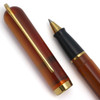 Visconti Pericle Rollerball Pen (1994) - First Version, Amber Pearl w GP Trim  (Excellent +, Works Well)