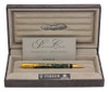 Parker Modern Duofold Mark I Ballpoint (1991-UK) - Green Marble (Near Mint in Box, Works Well)