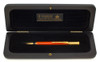 Parker Modern Duofold Mechanical Pencil (1990-UK) - Mark I, Orange w GT, 0.9mm Leads  (Near Mint in Box, Works Well)