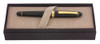 Platinum 3776 Century Fountain Pen - Laurel Green w Gold Trim, C/C,  14k Medium Nib (Excellent + in Box, Works Well)
