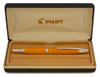Pilot Vanishing Point (2012) - Yellow w Rhodium Trim, Extra-Fine 18k Nib (Excellent + in Box, Works Well )