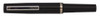 Lotus Titan Fountain Pen with Titanium Integrated Nib - Nikko Ebonite, Cartridge/Converter (New w Leather Sleeve)