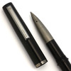 Lotus Titan Fountain Pen with Titanium Integrated Nib - Nikko Ebonite, Cartridge/Converter (New w Leather Sleeve)