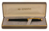 Elysee En Vogue Rollerball Pen - Black Lacquer, Gold Plated Trim (Excellent + in Box, Works Well)