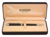 Aurora Talentum Ballpoint Pen - Black w Chrome Trim (Near Mint in Box, Works Well)