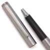 Montblanc Slimline Rollerball Pen (Germany, c.1980) - Brushed Stainless Steel  (Excellent, Works Well)