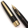 Sheaffer Imperial IV Touchdown Fountain Pen - Black, Extra- Fine 14k Nib (Excellent, Restored)