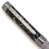 ACME Studios Ballpoint Pen - Adrian Olabuenaga "Composition", Black & White w Blue Stripes, CT (Excellent, Works Well)