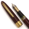 Sheaffer Sovereign Touchdown (Early - 1950s) - Burgundy w/GT, Medium 14k Nib (Excellent, Restored)