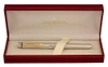 Sheaffer Targa 1010x  Fountain Pen (1980s) - Silverplated Diamond Squares w GP Trim, C/C, 14k Stub Nib (New Old Stock in Box)