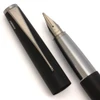 Lamy Studio Fountain Pen - Matte Black with Steel/Chrome Trim, C/C, Broad Steel Nib (Mint Condition, Works Well)