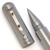 Giuliano Mazzuoli 365 Officina Rollerball -  Ribbed Barrel, Shiny Chrome (Excellent, Works Well)