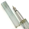 Nettuno Barracuda Fountain Pen (2005, Italy) - Clear Demonstrator, C/C, Medium Nib (Near Mint, Works Well)
