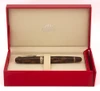 Stipula Etruria Fountain Pen - First Version, Amber Brown Cellulose Acetate, Fine 18k Nib (Near Mint in Box, Works Well)